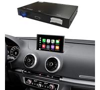 Ninetom Wireless CarPlay y Android Auto Retrofit Kit Decodificador para 2013-2018 Audi A3/S3, Compatible con Mirrorlink, Youtube, navegación, cámara de visión Trasera, Siri, Spotify