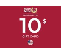 Ninety Nine Restaurant & Pub Gift Card 10 USD Key - UNITED STATES