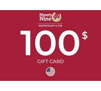 Ninety Nine Restaurant & Pub Gift Card 100 USD Key - UNITED STATES