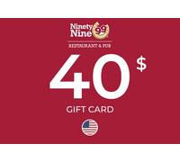 Ninety Nine Restaurant & Pub Gift Card 40 USD Key - UNITED STATES