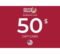 Ninety Nine Restaurant & Pub Gift Card 50 USD Key - UNITED STATES