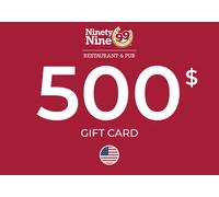 Ninety Nine Restaurant & Pub Gift Card 500 USD Key - UNITED STATES