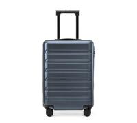 NINETYGO Equipaje de mano de 22 x 14 x 9 aprobado por aerolíneas, maleta ligera de 20 pulgadas para viajes de 3 a 5 días, ruedas giratorias dobles, policarbonato 100% rígido, bloqueo TSA, Gris-oscuro,