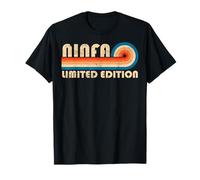 NINFA First Name Funny Retro Vintage Birthday Camiseta