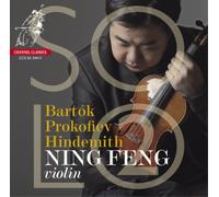 Ning Feng Solo 2: Bartok/Prokofiev/Hindemith (CD) Hybrid (Importación USA)