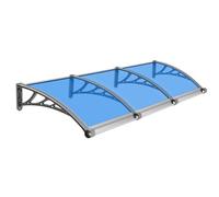 ning for Oude con fregadero de drenaje de 40 x 43 pulgadas, resistente a la lluvia, a prueba de rayos UV, con soportes de plástico de acero y toldo de ventana para porche, patio, puerta delantera