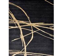 NINGBAI Alfombra de Cocina Moderna 50 x 130 cm Corredores de alfombras, Alfombrilla Protectora para Suelos, Antideslizante, Anti Manchas para Oficina Hogar Interior Pasillo, G