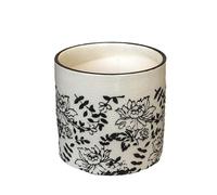 NingBright Macetas Divertidas Maceta de cerámica Vintage Estilo francés for Plantas Interior y suculentas Decoración para el Porche