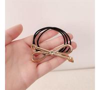 NingPower Lazos Para Cabello Con Lazo 20 Piezas, Soportes Para Cola De Caballo Elásticos Cabello Para Mujer, Bandas Elásticas Para Cabello Largo, Dorado