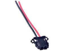ningqonggongshi Enchufe Sensor Coche Compatible con Peugeot Conector De 2 Pines para El Módulo De Control De Velocidad De La Calefacción Y El Aire Acondicionado(Black 15cm Wires)
