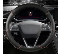 ningqonggongshi Tuning Interior Coche Compatible con Seat para Leon MK1 MK2 MK3 MK4 1999~2020 para 1M 1P 5F KL1 KL8 5F FR Protector para Volante de Coche Accesorios Antideslizantes de PU(5,O Shape)