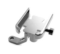 NingRuiBhd Soporte Teléfono Motocicleta para Suzuki para Burgman para AN125 para AN200 para AN400 para AN650 Soporte Teléfono Móvil Motocicleta Navegador GPS Soporte Espejo Manillar(B)