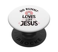 Ningún Conejito ama como Jesús PopSockets PopGrip Adhesivo