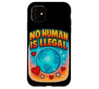Ningún Humano es un diseño de declaración de inmigración de Derechos ilegales Carcasa para iPhone 11