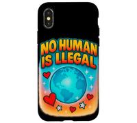 Ningún Humano es un diseño de declaración de inmigración de Derechos ilegales Carcasa para iPhone X/XS