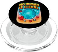 Ningún Humano es un diseño de declaración de inmigración de Derechos ilegales PopSockets PopGrip para MagSafe