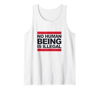Ningún ser humano es ilegal - El original Camiseta sin Mangas