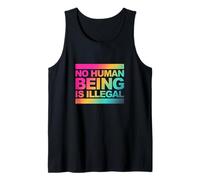 Ningún ser humano es ilegal - El original Camiseta sin Mangas