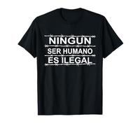 Ningun Ser Humano Es Ilegal Fence Camiseta