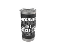 Ningún servicio No hay problema Operador de radiofrecuencia de radiofrecuencia Ham Radio Vaso térmico de acero inoxidable de doble pared