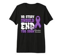 Ninguna Historia debería terminar Demasiado Pronto Cinta de Conciencia sobre Sobredosis Camiseta Premium