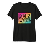 Ninguna Persona es Ilegal - declaración contra el Racismo. Camiseta Premium