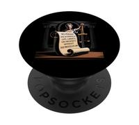 Ninguna persona será privada de la vida Libertad debido proceso PopSockets PopGrip Adhesivo