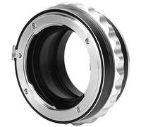 NinGYiYan Adaptador de Lente de Enfoque Manual para Montura EF a E, aleación de Aluminio, operación Manual Completa, Prioridad de Apertura, Acabado anodizado Duradero