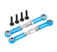 NinGYiYan CNC Machined Aluminum Alloy Corrosion Resistant High Strength Anodized Surface, for HIMOTO E10MTL E10MT E10BP 1/10 Scale RC Car, Easy Installation with Screws (33205B azul)