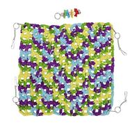 NinGYiYan Fácil de Limpiar: el lecho Colgante de la Jaula de Mascotas es fácil de Limpiar y fácil de secar, Pero no es Lavable a máquina. Retire la Cadena Colgante Antes de Lavar. (35 * 35 cm)