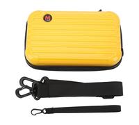 NinGYiYan Funda de transporte Flow, bolsa de almacenamiento protectora rígida con ajuste personalizado, soporte interior desmontable, diseño a prueba de golpes, asa portátil y correa de cintura para