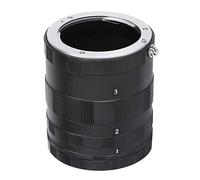 NinGYiYan Juego de Tubos de extensión Macro con Anillos de Primer Plano, para cámaras DSLR, Gran Aumento, construcción de Metal Duradero, Enfoque Manual, Compatible con Varias