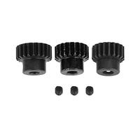 Ningyiyan Motor Pinion Gears Combo Combo, para un automóvil 1/8 RC, 32dp de diámetro 5 mm, incluye 13t 15t 16t 18t 19t 21t dientes de engranaje, alta precisión, material de latón (19t 20t 21t)