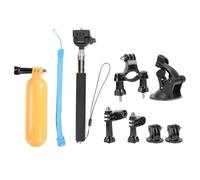 NinGYiYan - Palo Selfie para cámara con Adaptador de trípode, Soporte para Manillar, Agarre Flotante, Ventosa para fotografía de Deportes de acción