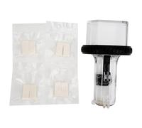 NinGYiYan para Cubierta Protectora de Lente con Anillo de Silicona, diseño Superior Cuadrado, 95% de Alta transmitancia, película antivaho, Orificio para Tornillo de 1/4 de