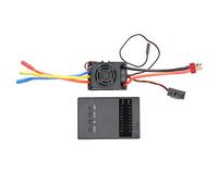 NinGYiYan RC Car ESC, para modelos SCX10, resistente al agua, 5,5 V/3A BEC integrado, tarjeta de programa ajustable, soporte 2S-3S LiPo 4S-9S NiMH