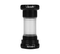 NinGYiYan Rueda dentada para bicicleta de montaña, rosca de pedalier, rodamientos de bielas integrados, alta eficiencia, diseño duradero, rotación suave, fácil instalación (negro)