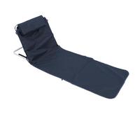 NinGYiYan Tumbona de Playa, Plegable, portátil, Ajustable, Tela Oxford, 330,7 LB, Soporte de Carga, Estera reclinable, Piscina, Camping (Azul Marino)