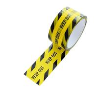 NINHFTDROU Cinta reflectante fluorescente Cinta Autoadhesiva De Advertencia De Peligro, Paquete De 2 Cintas De Peligro De 48 Mm Por 25 M Amarilla(Yellow 4)