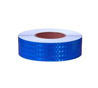 NINHFTDROU Cinta reflectante fluorescente Cinta Reflectante Multicolor 2 Pulgadas X 164 Pies(Blue)