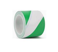 NINHFTDROU Cinta reflectante fluorescente Tamaños múltiples multicolores de la cinta amonestadora reflexiva de la seguridad de la alta visibilidad(Green White,150mmx45.7m)