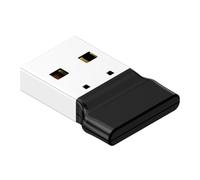 Niniang 1 unidad USB Bluetooth 5.4 Dongle negro y plata plástico + metal para PC altavoz ratón inalámbrico teclado receptor audio música transmisor