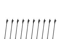 Niniang 10 Pqt Sólido de Violonchelo de Fibra de Negro Piezas de Violonchelo 3/4 y 4/4