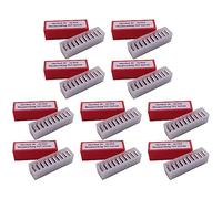 Niniang 100 piezas serie madera giratoria carburo inserción cuchillas fresado 30 grados torre cincel cuchilla de repuesto 14 x 14 x 2 mm
