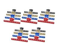 Niniang 20 piezas serie libro de música nota papel Regla hoja de música resorte clip soporte para piano guitarra