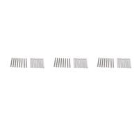 Niniang 24 piezas M3X30MM Pick-Up de Guitarra Eléctrica Humbucker Reglage Tornillo y Muelle - Plata