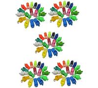 Niniang 250 piezas silbato de árbitro profesional no nuclear silbato de silbato de rescate de plástico especial