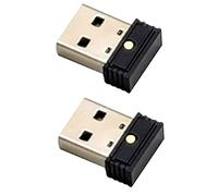Niniang 2X USB Mouse Jiggler, Movimiento Automático Ratón de Computadora Jiggler, Mantiene el ordenador despierto, Simula el Movimiento del Ratón
