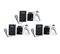 Niniang 3X Mini ecualizador de 5 bandas, preamplificador de guitarra acústica con sintonizador LCD y control de volumen LC-5
