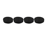 Niniang 4 piezas 25 mm x 20 M correa de nylon para correa de correa de la correa de la correa haciendo bricolaje - Negro